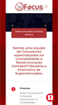 Mobile Screenshot of focuscontabil.com